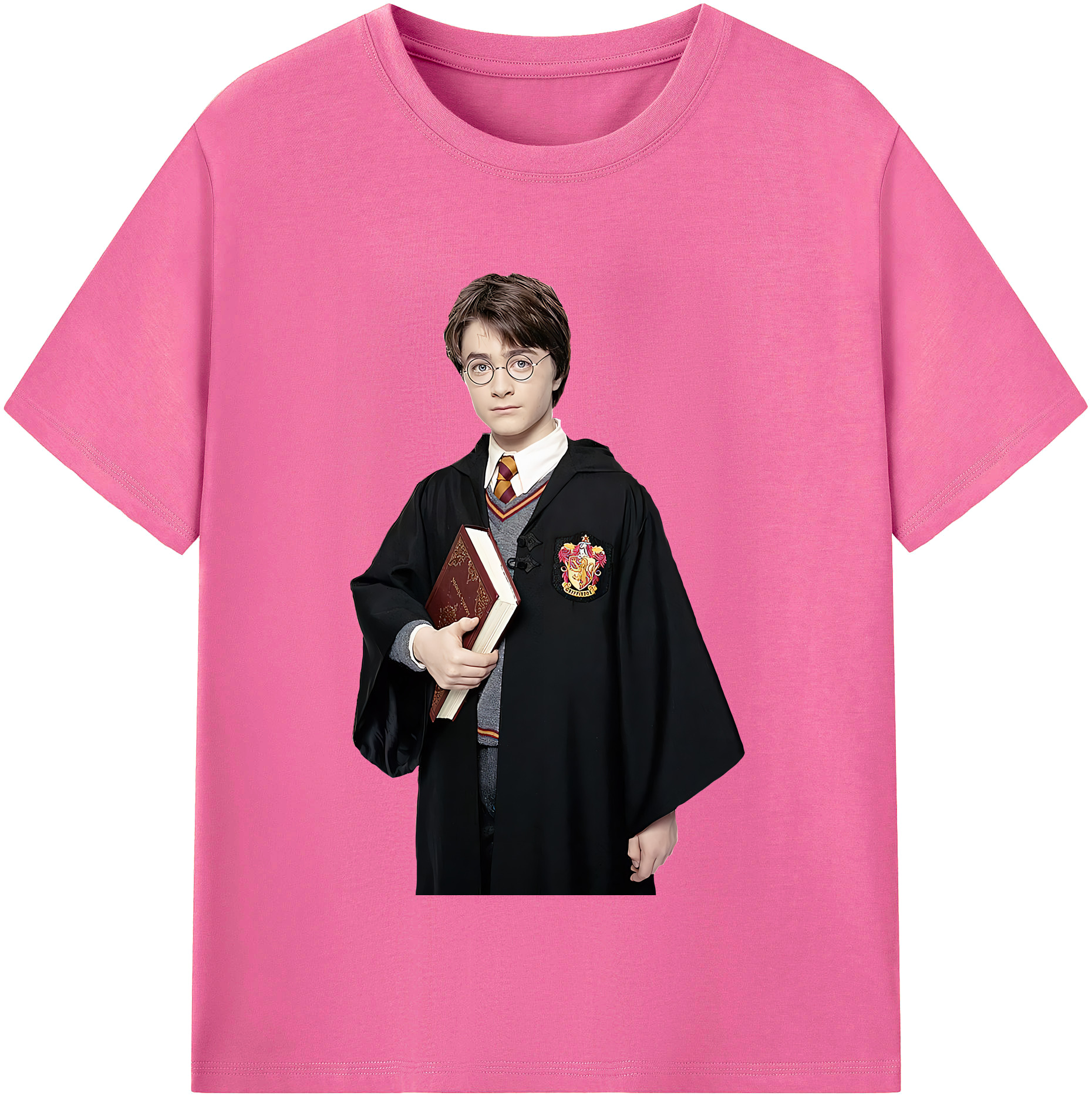 （画像用） Harry Potter ハリー・ポッターシリーズ レディースカジュアルプリントTシャツ（綿100％）